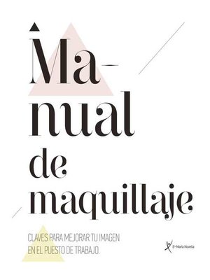 cover image of Manual de maquillaje. Santa María Novella